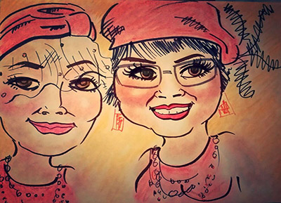 Caricature Artwork by Shalla